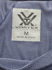 Vortex Optics Short Sleeve Performance Shirt Men’s M Blue 2 Tone Breathable