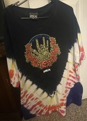 Jerry Garcia X Teddy Fresh RARE Tie Dye 3XL Shirt