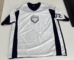 Nike Reversible Jersey T Shirt Black White Vintage XL Rare