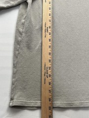 Toad&Co Shirt Mens XL Beige Long Sleeve Hemp Organic Cotton Pocket Modfield Crew