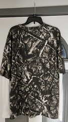 Brooklyn Cloth long sleeve camouflage shirt features a layered design Camo Sz SM