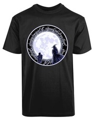 Big Bright Moon Witch Wizard New Men’s Shirt Cool Stylish Unisex Authentic Tees