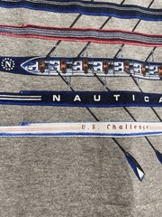 Vintage Nautica Shirt NWT 1990’s US Challenge Sailing Rowing J-Class Sculling