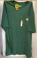 2 Pk Carhartt Men’s K87-M & TK0231-M Logo Shirt Size XLT NWT