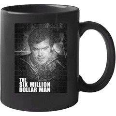 Six Million Dollar Man Lee Majors 70s Classic Tv T Shirt