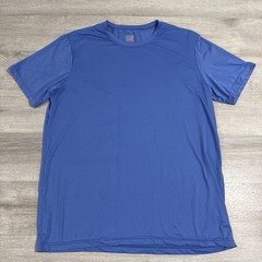32 Degrees Cool Shirt Men’s Blue Performance Stretch Athletic Stretch Tee XL
