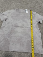 NWT American Eagle Tie Dye Soft Standard Fit T-Shirt Gray Short Sleeve M