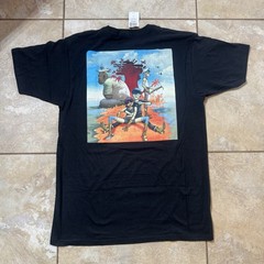Gorillaz Plastic Beach Album Stranded T-Shirt 2-Sided LARGE New With Tags