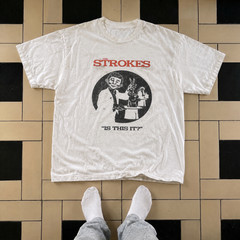 The Strokes “Is This It” Graphic T-Shirt – Indie Rock Band Merch