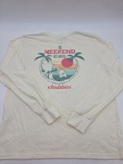 Chubbies Pocket T-Shirt Men Large Longsleeve Graphic Tee.#46873