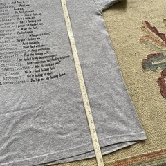 Vintage Y2K How to Use The F Word T Shirt Medium Older Brother Core Profanity