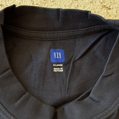 YEEZY YZY GAP H03 Tapestry Navy Long Sleeve Shirt SAMPLE NEW Unreleased XL