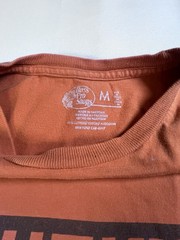 Bass Pro Shops Hunting Season Approaching T Shirt Medium Orange Cotton Tee
