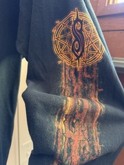 Vintage 2000s SLIPKNOT tee Shirt Longsleeve With Sleeve Hits And Tribal S Sz 2XL