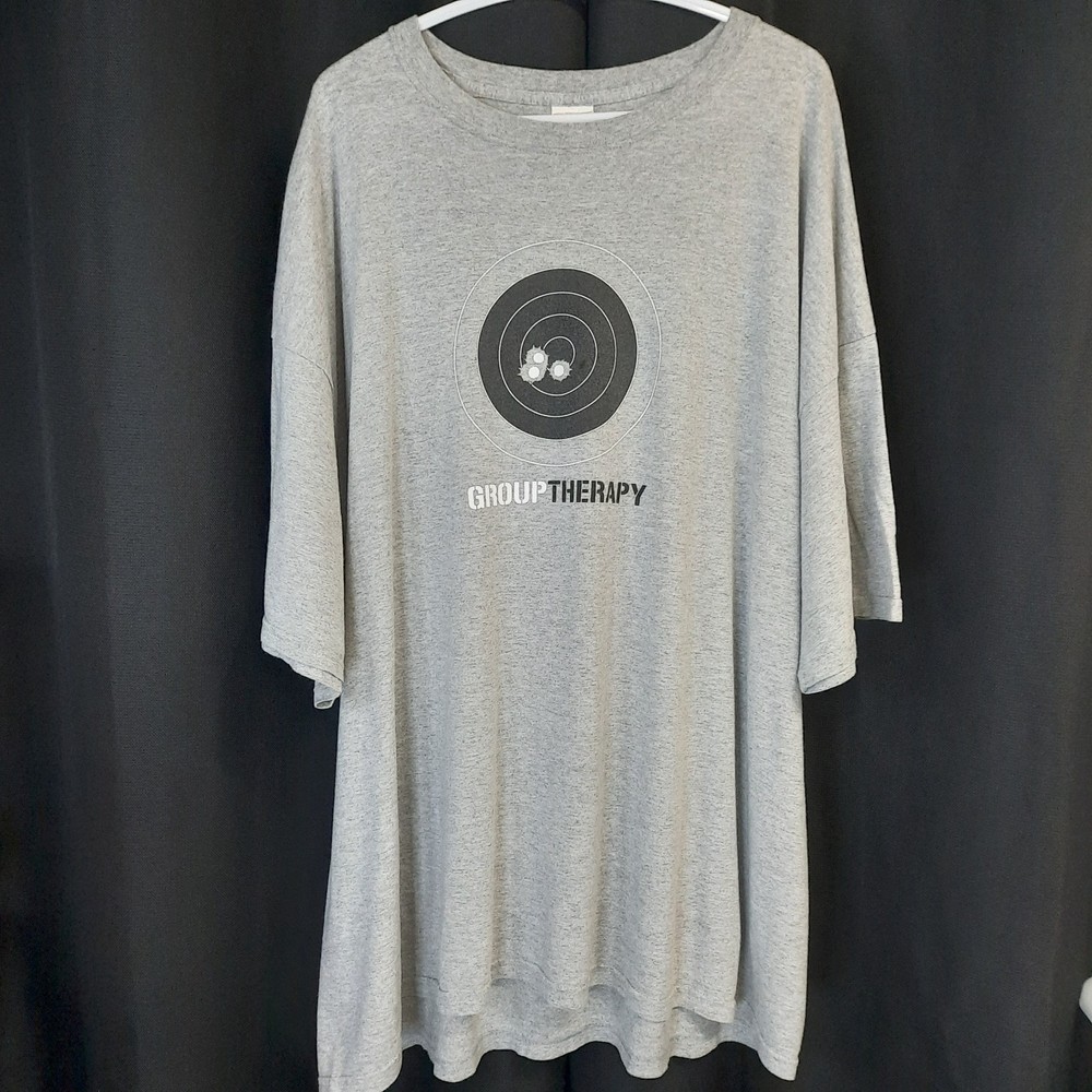 Sportsman Group Therapy Men’s T-shirt Size XXL Or 3XL Grey Shooting Hunting Ammo