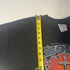 Vintage Jesus Religious flaming cross with “Holy Spirit Shirt XL