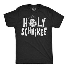 Mens Funny T Shirts Holy Schnikes Sarcastic Chris Farley Graphic Movie Quote