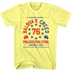 Rocky Movie Bicentennial Superfight Balboa V Creed 15 Round 1976 Men’s T Shirt