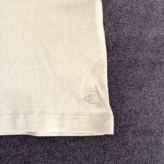Calvin Klein Men’s M Short-Sleeve Supima Cotton Soft Interlock T-Shirt Parsnip