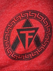 Deka Spartan Race Men’s Size Med. T-Shirt Red – Embrace Your Spartan Graphic Tee
