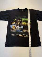Vintage Bob Marley Reggae Rasta Jamaica T-Shirt Retro size XL Black Rap Tee