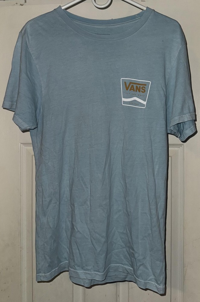 Vans Shirt Mens Small Classic Fit Off The Wall Graphic Skate Tee Skateboarding