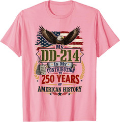 My DD-214 is My Contribution US Veteran 250 Years 250th Unisex T-Shirt