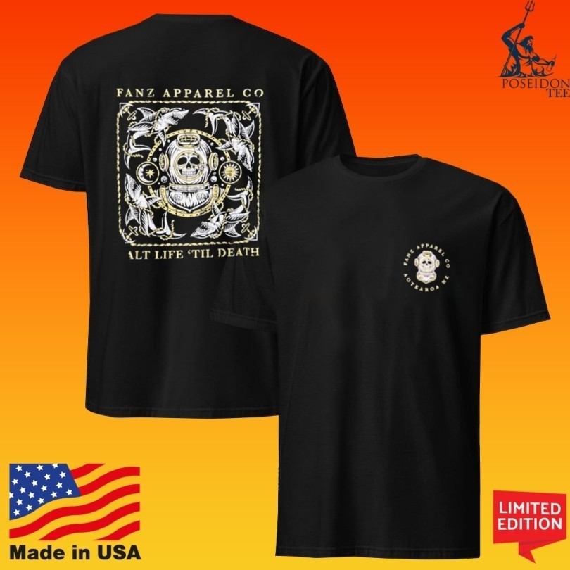 Fishing And Adventure Shark Diver 2026 Unisex T-shirt