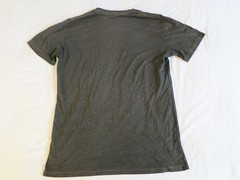 ~Gustin Slim Fit Light weight Crew neck T-shirt M Medium Dark Charcoal Grey~