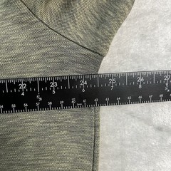 Calvin Klein Long Sleeve Shirt Mens XL Olive Green Heather Crewneck Cotton Blend