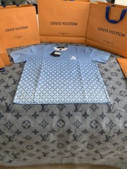 Louis Vuitton Brand New Knitted Flower Monogram Cotton Shirt sz 3L