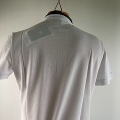 White by Nature Men 100% Cotton Short Sleeve High Neck T-Shirt White Size M NWT