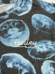 Hurley Jelly Fish Sublimated T-Shirt All Over Print Ultra Soft Men’s Size S