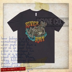 River Rat Tubing 1980 Vintage Men’s T-Shirt