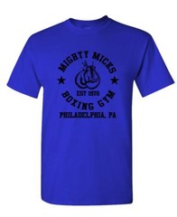 MIGHTY MICK’S BOXING GYM 1976 – Unisex Cotton T-Shirt Tee Shirt