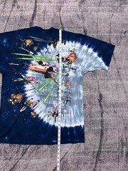 NWT VTG 1997 Liquid Blue Star Wars Millennium Falcon Space Battle T-Shirt Size L