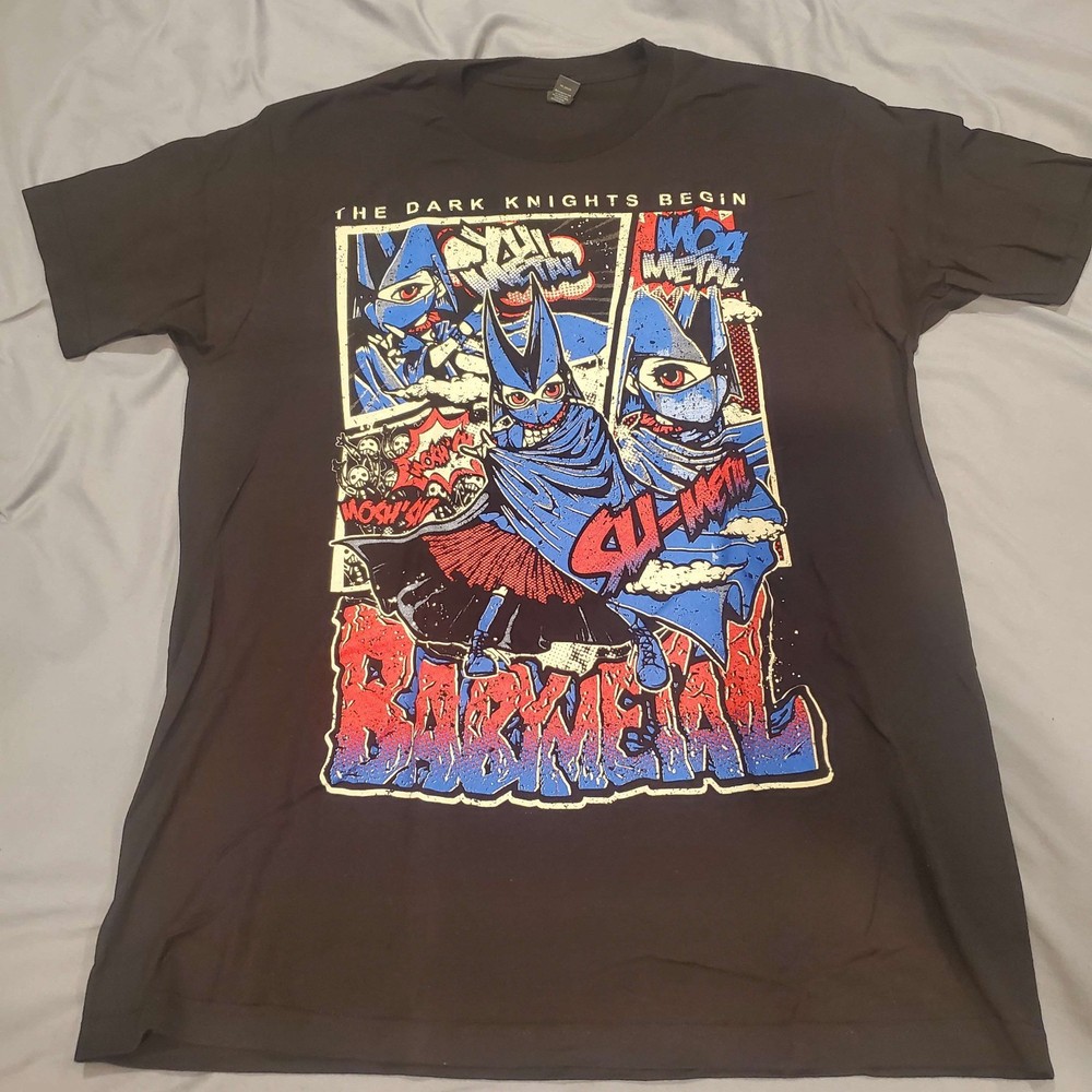 Babymetal The Dark Knights Tour Tee Size L Official Merchandise