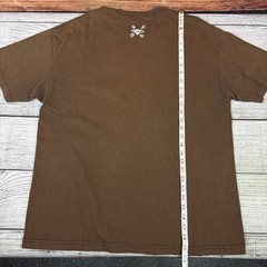 Vintage Split Skateboards Brown Graphic Cross Skate T-shirt size Men’s XL