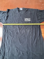 Vintage SPAZZ tour Shirt Original 97 Charles Bronson Infest 90s Dystopia XL