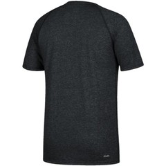 Adidas Climalite Black Heather Performance Synthetic Dry Wicking T-Shirt