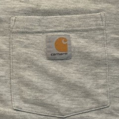 Carhartt Men’s Heather Gray Short-Sleeve Pocket Polo Shirt XL Tall