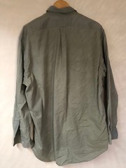 Ralph Lauren BLAKE Long Sleeve Shirt L Khaki Vintage 90s For 14Y+ Japan