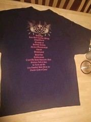 Vintage Dethklok Shirt Metalocalypse Adult Swim Band World Tour Cartoon Network