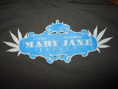 MARY JANE EFFECT T SHIRT Rap Hip Hop J Davies FIF Element Pot Marijuana Toledo L