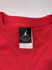 Vtg Nike Air Jordan Jumpman 2000’s Y2K Double Sided Red T-shirt Sz Medium