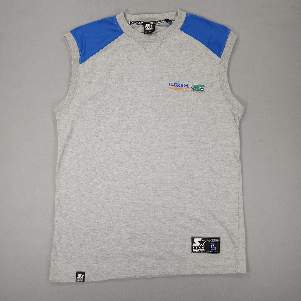 Vintage Starter Florida Gators Tank Top Sleveless T Shirt Men’s L Embroidered