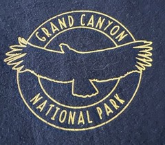 Grand Canyon T-Shirt Men’s L Wild Tribute Black 2 Sided Graphics Casual Travel