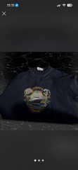 Disney Cruise Line Men’s Navy Panama Canal Crossing 2005 Graphic Tee Cotton