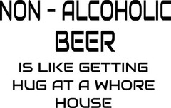 Non-Alcoholic Beer Funny Tee Shirt Free Shipping New w/ Tags Multi Color