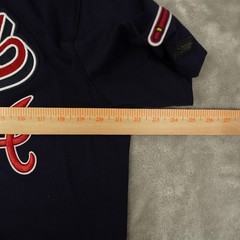 PRO STANDARD Atlanta Braves 3D Logo Pro Team T Shirt Mens Large Embroidered